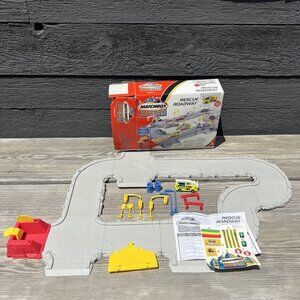 Matchbox Rescue Roadway Play Set EUC